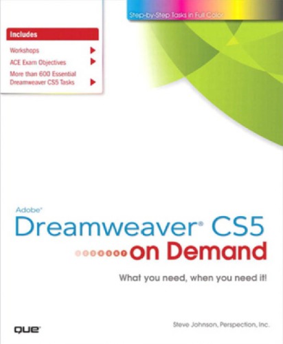 Dreamweaver CS5.