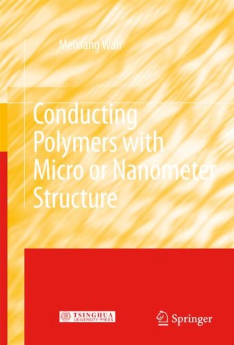 Conducting polymers with micro or nanometer structure