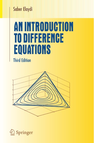 An introduction to difference equations / monograph.