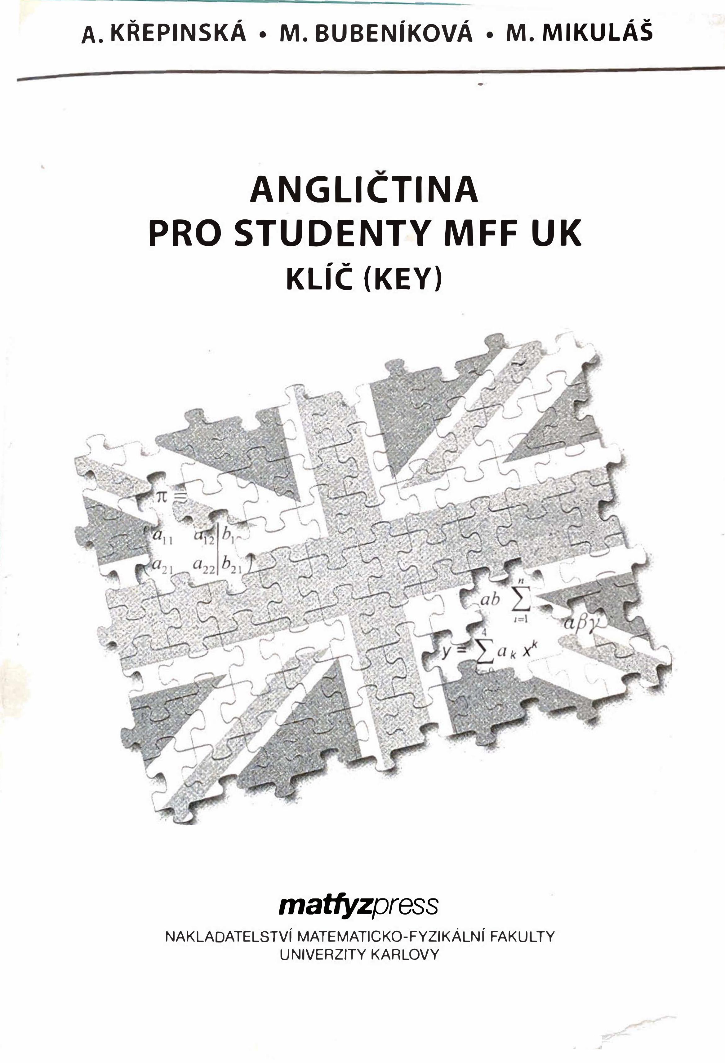 Angličtina pro studenty MFF UK