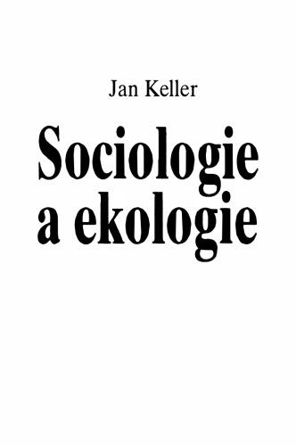 Sociologie a ekologie