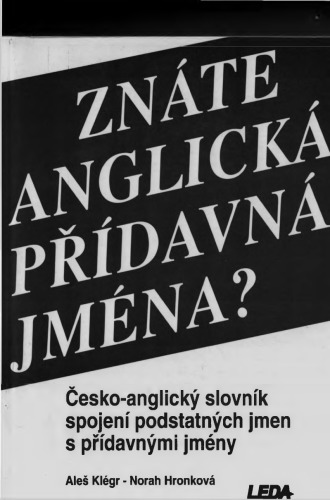 Znáte anglická přídavná jména?