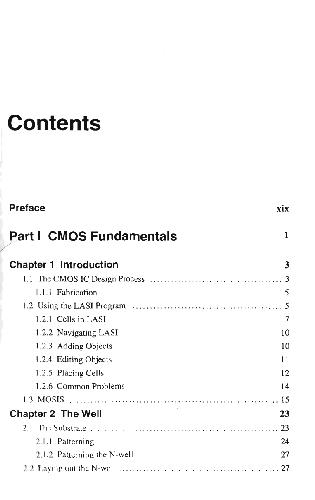 Cmos (Circuit Design, Layout, And Simulation)