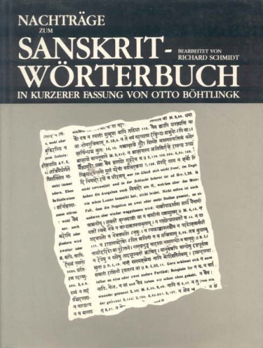 Sanskrit-Wörterbuch