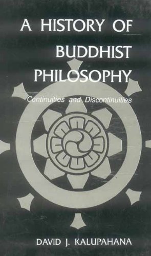 A History Of Buddhist Philosophy