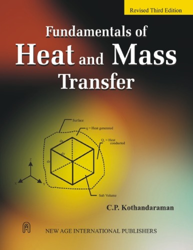 Fundamentals of heat and mass transfer