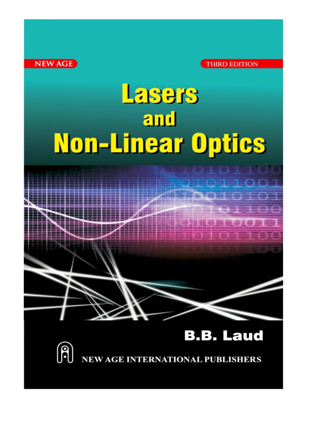 Lasers and non-linear optics