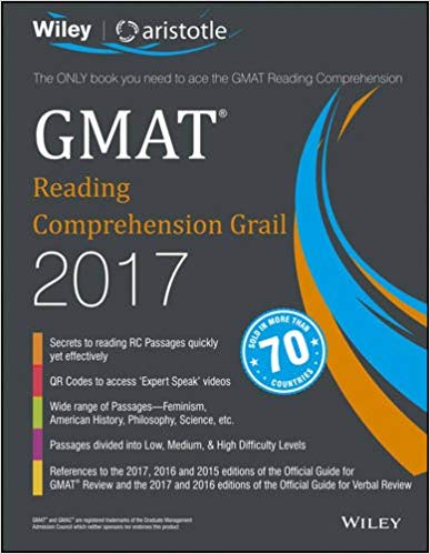 Wiley's GMAT Reading Comprehension Grail 2017