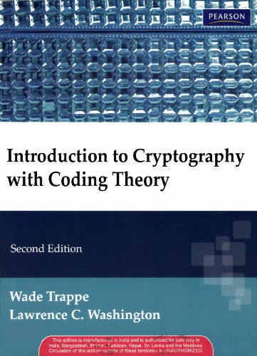 Introduction to Cryptography with Coding Theory