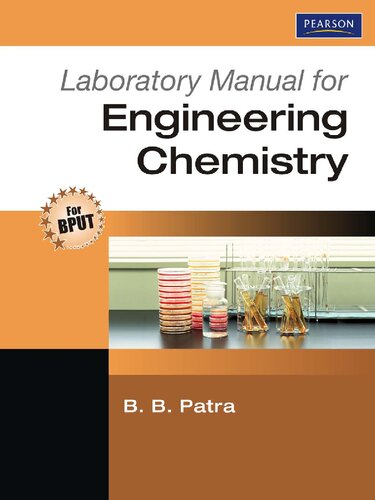 Laboratory Manual for Engineering Chemistry (For BPUT)