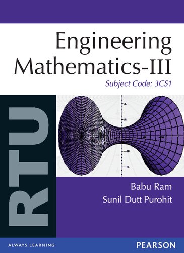 Engineering Mathematics - III : For RTU.