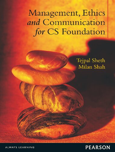 Management, Ethics and Communication for CS Foundation