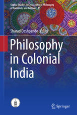 Philosophy in colonial India