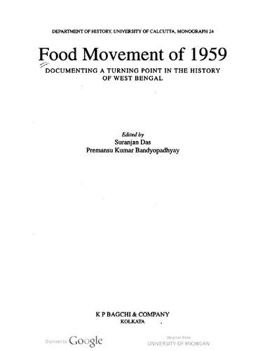 Food Movement of 1959