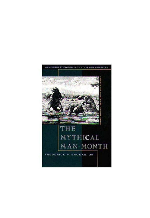 The Mythical Man Month