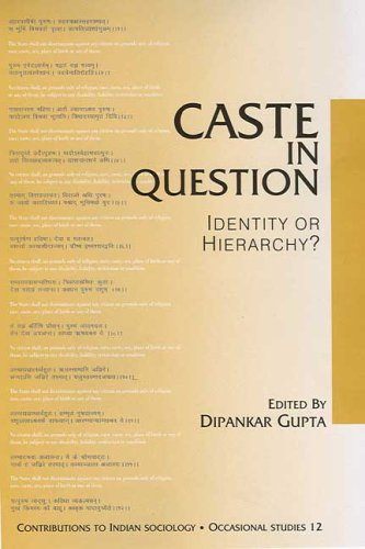 Caste In Question