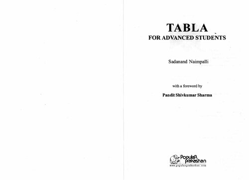 Tabla for Advanced Students