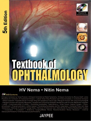 Textbook of ophthalmology