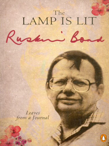 The lamp is lit