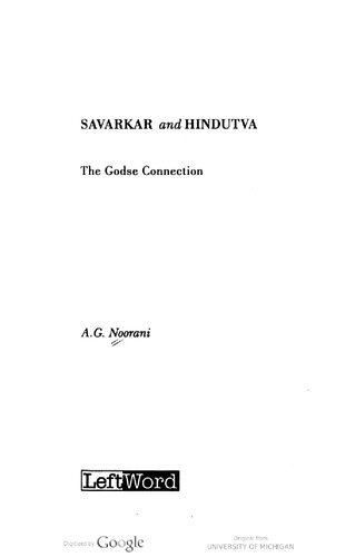 Savarkar And Hindutva