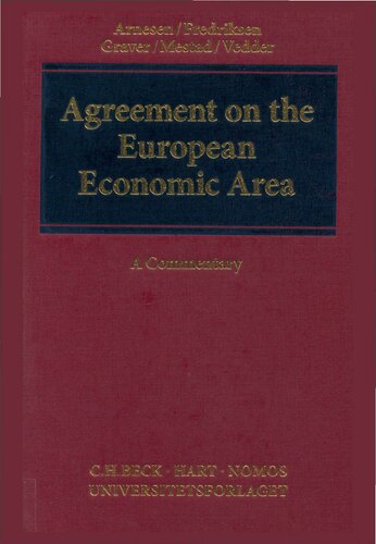 Agreement on the European Economic Area, a commentary