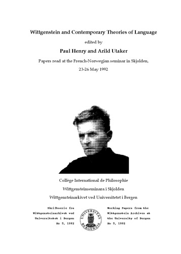 Wittgenstein and contemporary theories of language