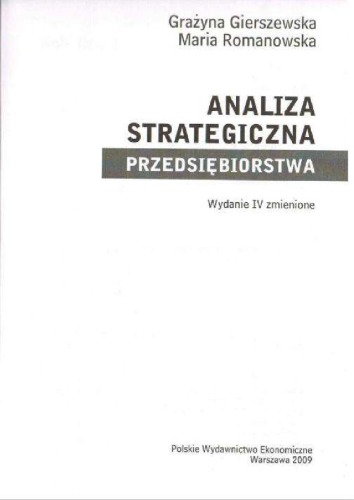 Analiza strategiczna przedsiębiorstwa