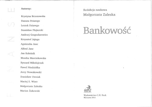 Bankowość