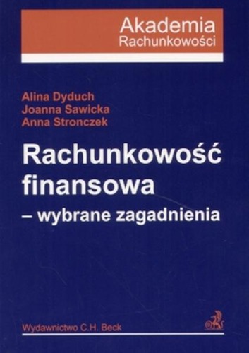 Rachunkowość finansowa : wybrane zagadnienia