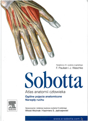 Atlas Anatomii Człowieka Sobotta. Tom 1.