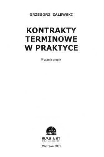 Nowe koncepcje analizy technicznej : metody mistrzów