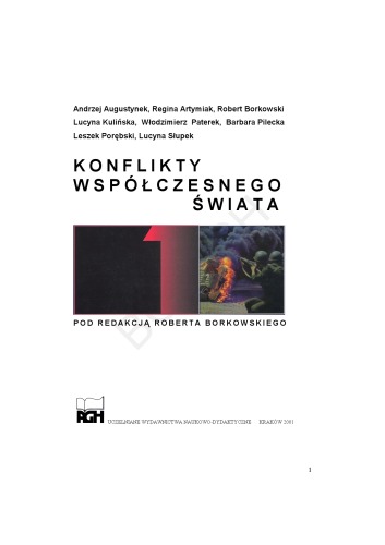 Konflikty współczesnego świata. 1