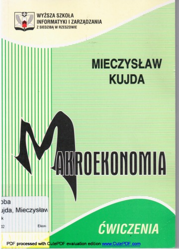 Makroekonomia : ćwiczenia