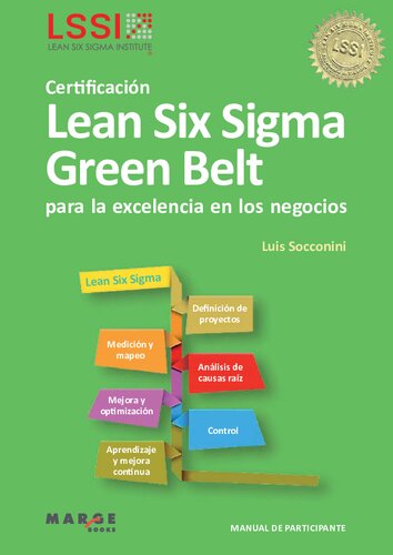 Certificacion Lean Six Sigma Green Belt