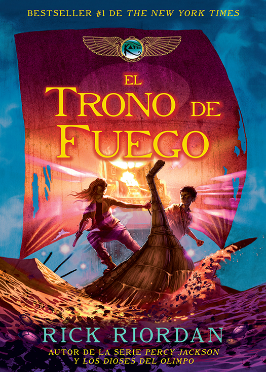 El trono de fuego (Las crónicas de los Kane 2)