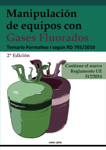 Manipulación de equipos con gases fluorados. Temario formativo I