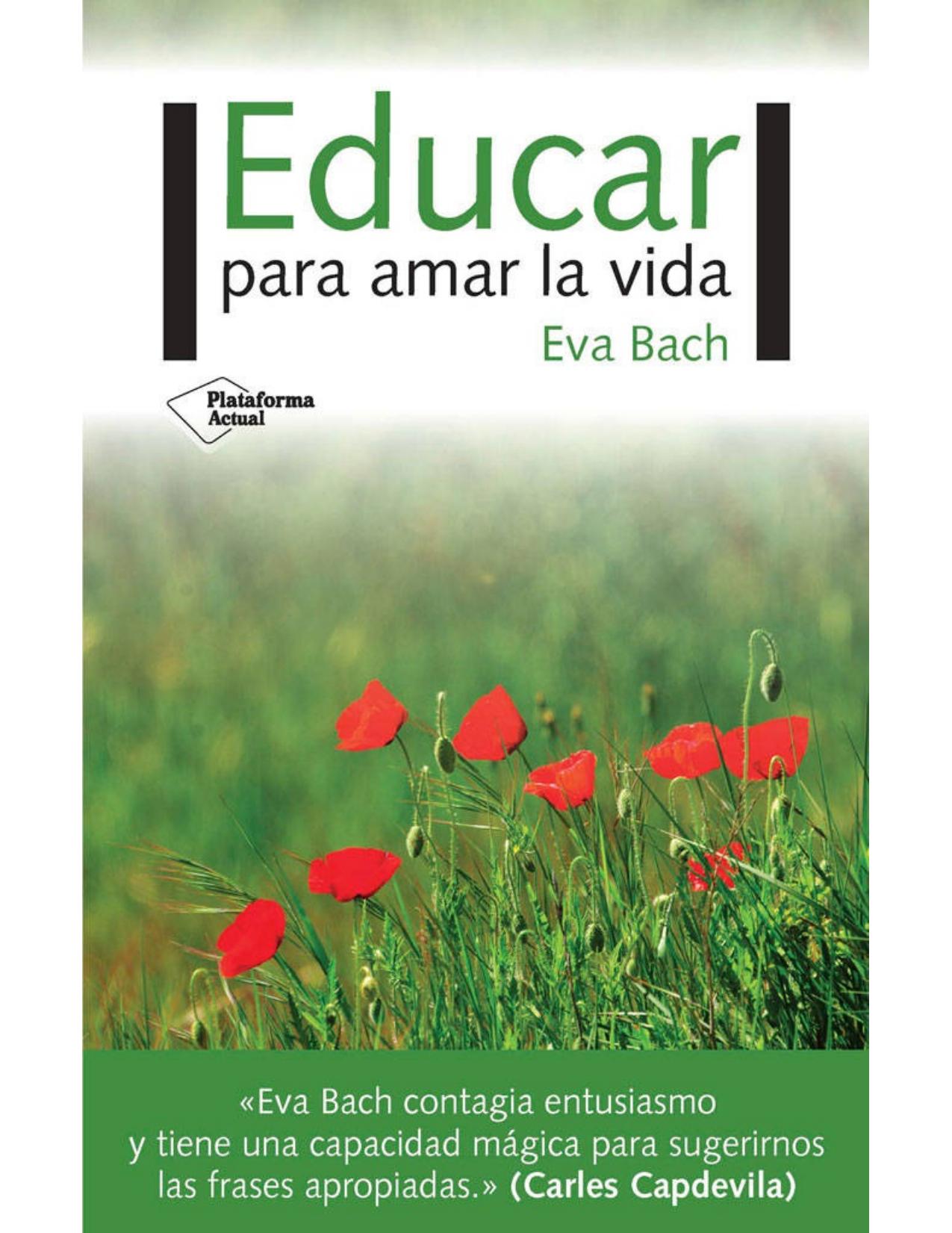 Educar para amar la vida