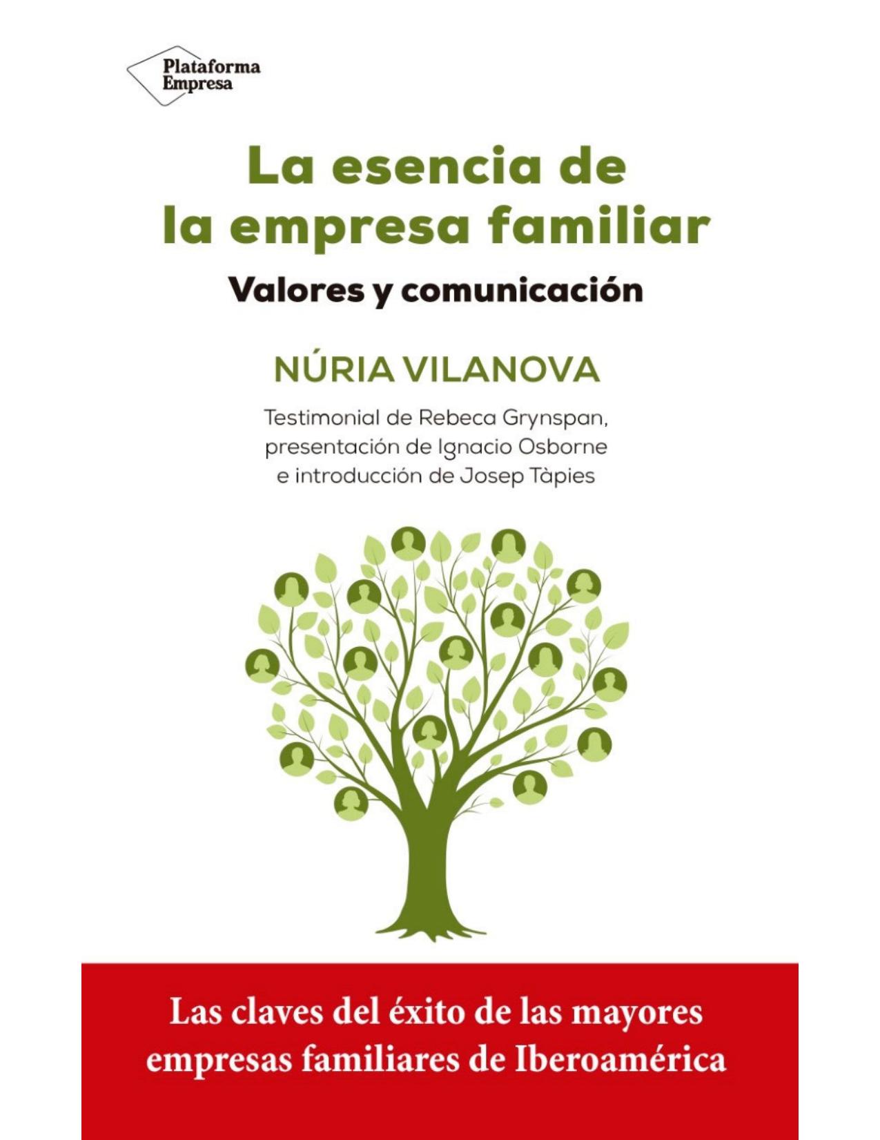 La esencia de la empresa familiar : valores y comunicación