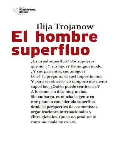 El hombre superfluo (Spanish Edition)