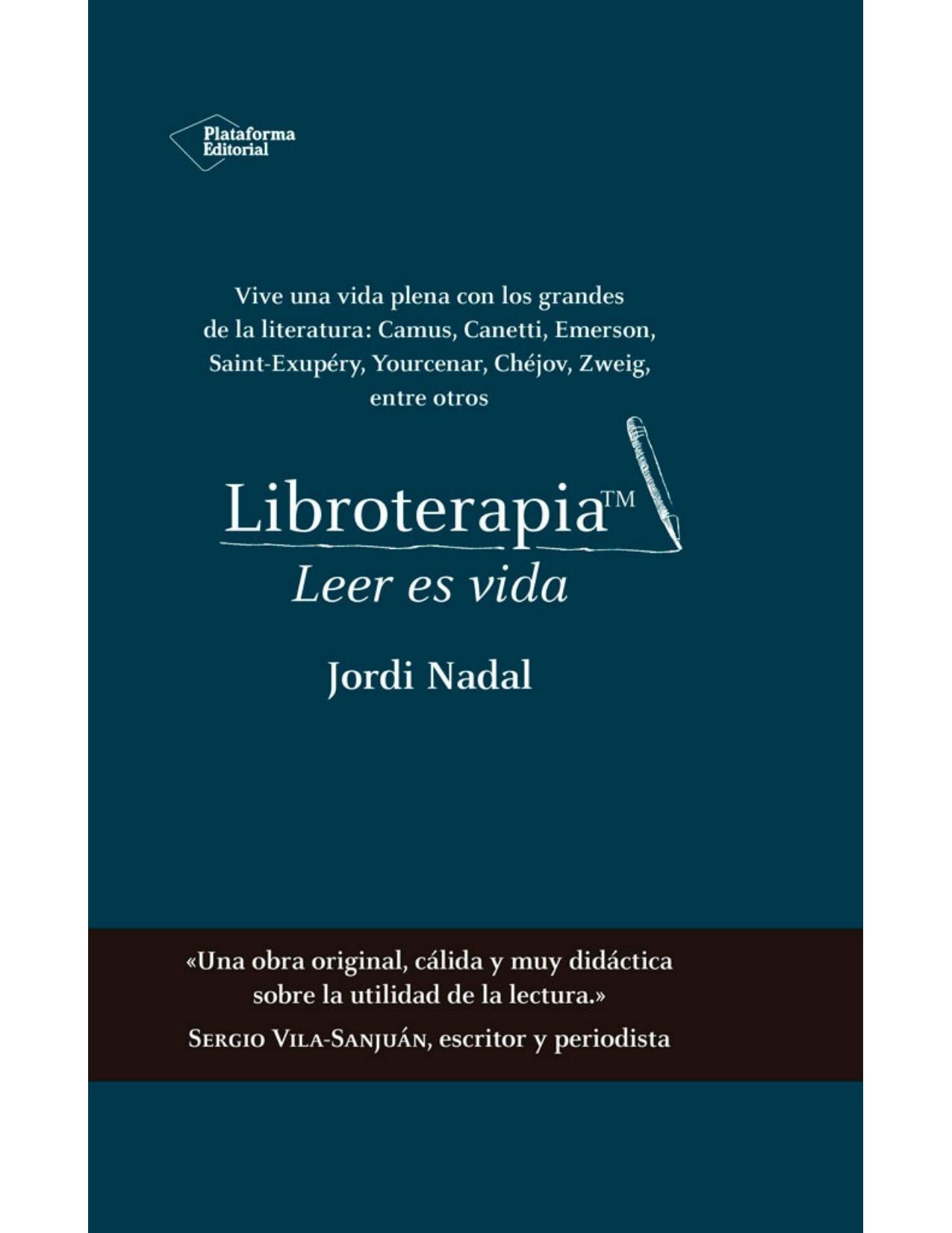 LIBROTERAPIA;LEER ES VIDA