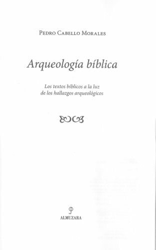 ARQUEOLOGIA BIBLICA