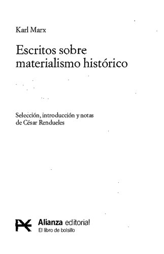 Escritos sobre materialismo histórico