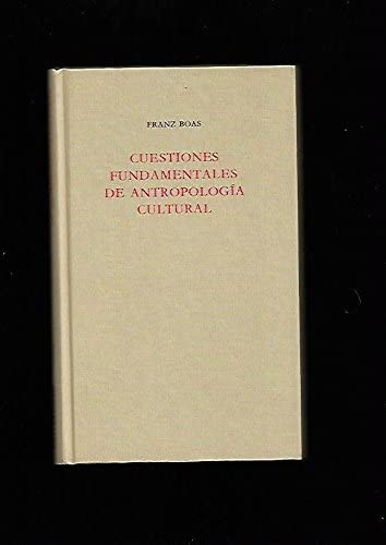 Cuestiones Fundamentales De Antropologia Cultural