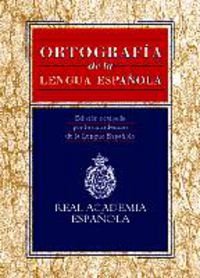 Ortografía de la lengua española