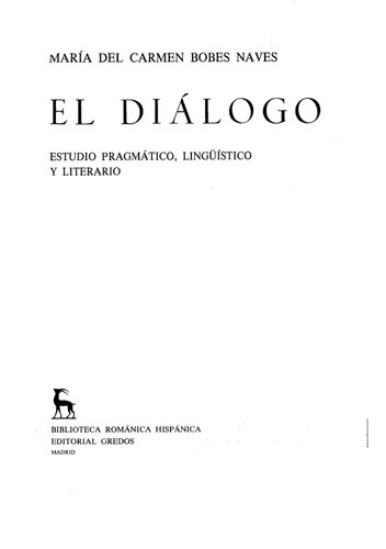 El Dialogo / The Dialogue
