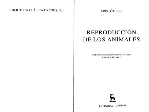 Reproducción de los animales