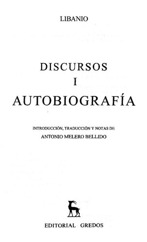 Discursos : Autobiografía