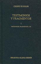 Testimonios y fragmentos