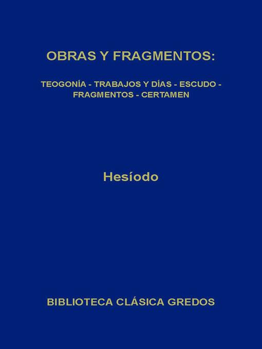 Obras y fragmentos