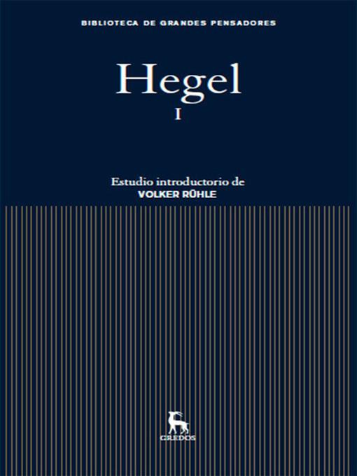 Hegel I